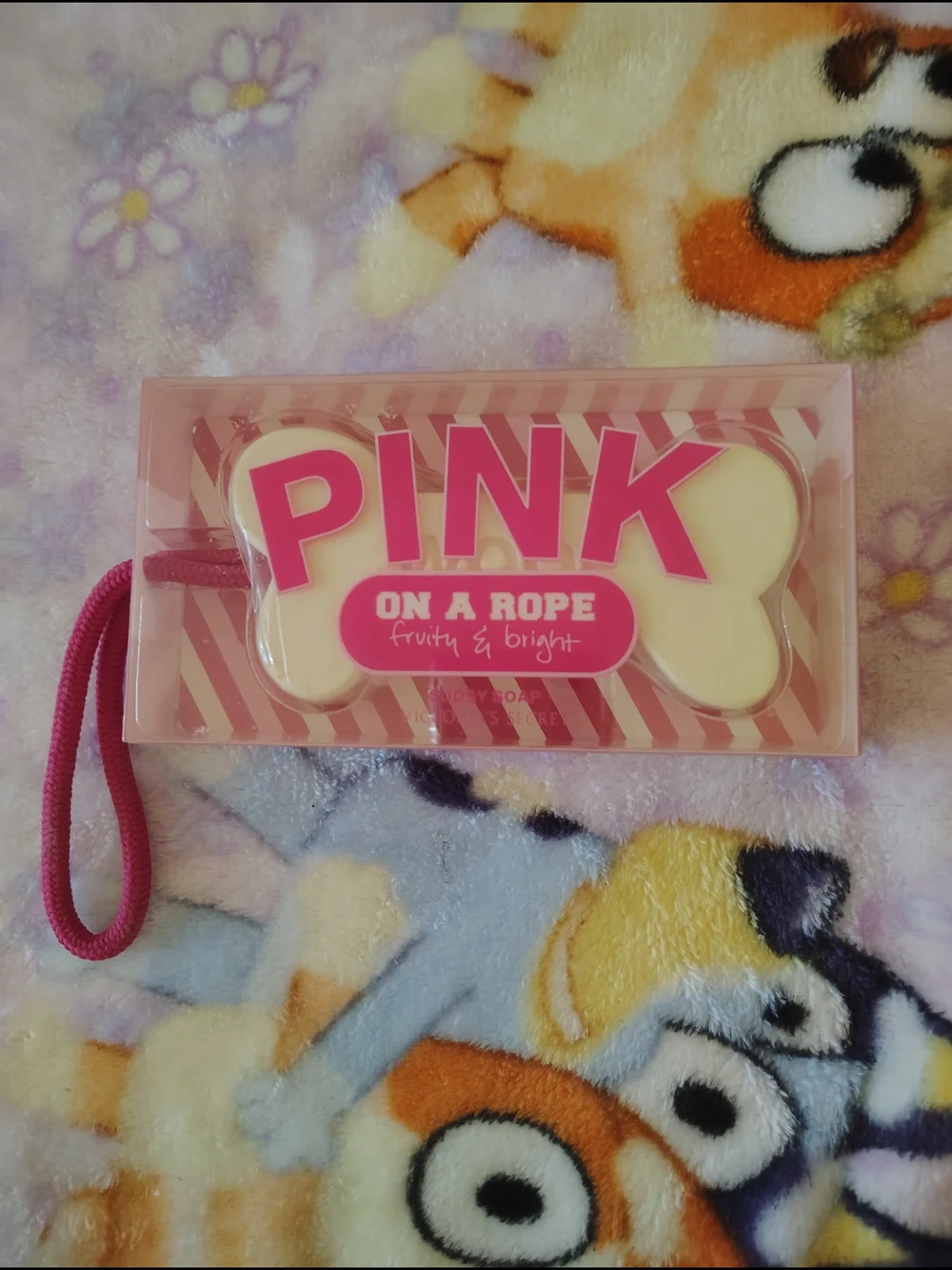 PINK Victoria's Secret Pink  'On A Rope' Soap on a Rope fruity And Bright